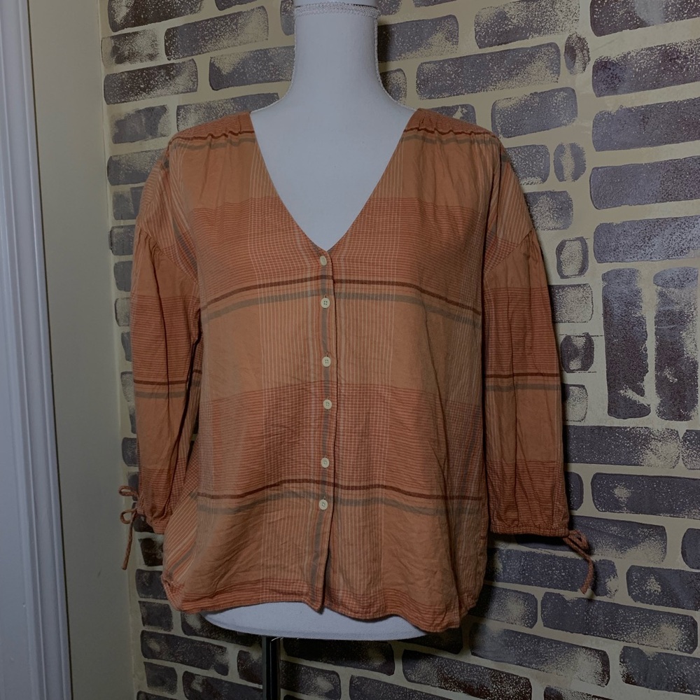 Madewell button up Blouse